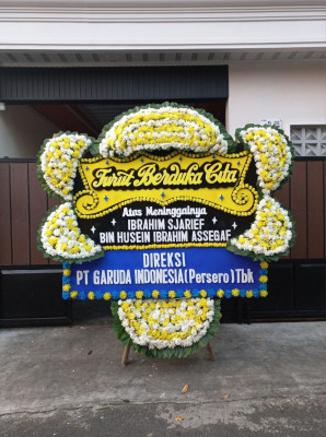 Papan Bunga Duka di Kruwisan