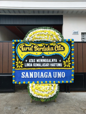 Papan Bunga Duka di Kruwisan